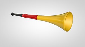 vuvuzela 3d model