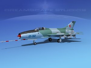 mig-21 fishbed jet fighter 3ds