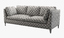 3d model ikea stockholm sofa