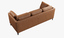 3d model ikea stockholm sofa