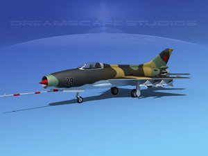 3d mig-21 fishbed jet fighter
