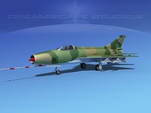 dwg mig-21 fishbed jet fighter
