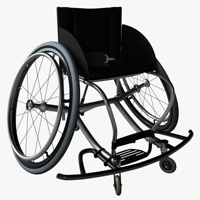 Wheelchair 3d C4d