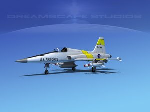 3d model f-5 fighter northrop