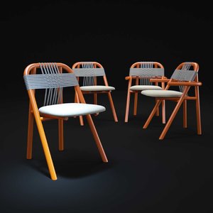 unam-chair 3d model