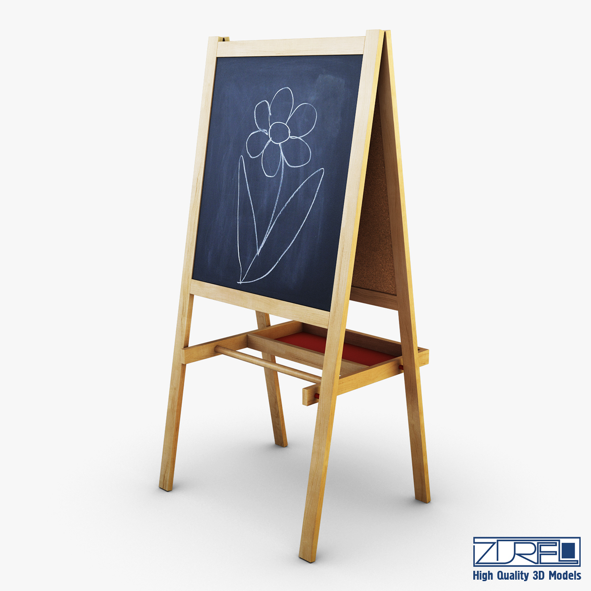 3d ikea mala easel