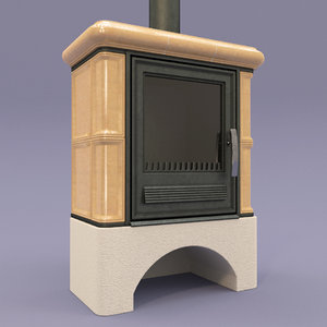 fireplace abx bavaria l 3d model