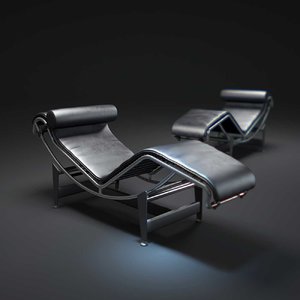 3dsmax lc4-lounge-chair
