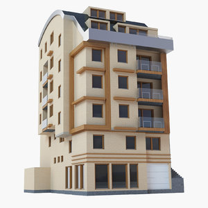 building exterior 3d model