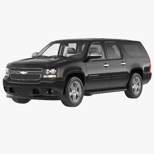 3d 3ds chevrolet suburban 2014 simple