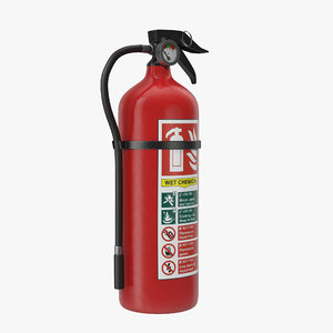 3d model extinguisher 2