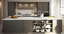 3d model loft style living room