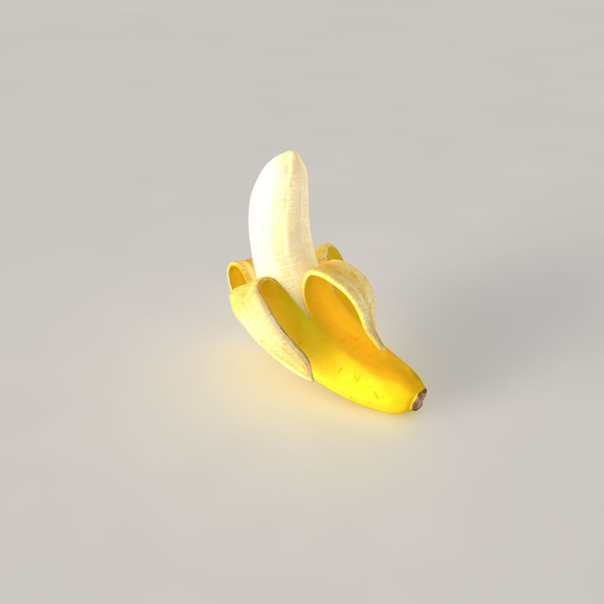 3d model banana