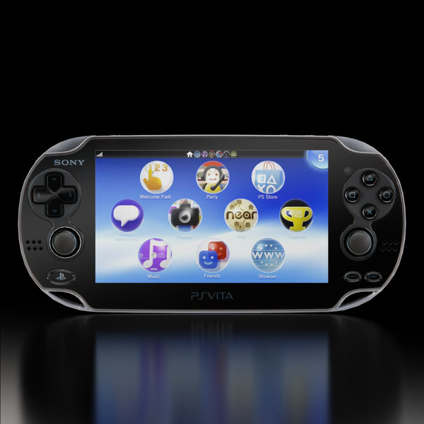 Modelo 3d Sony Playstation Vita 3g Turbosquid 915208