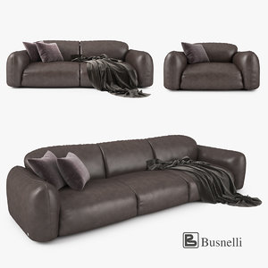 max busnelli piumotto08 sofa armchair