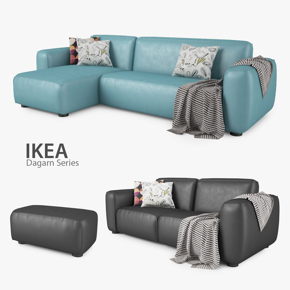 Ikea Dagarn Sofa Series Max