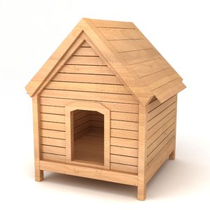 3d dog house
