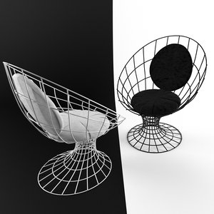 3d model of chair