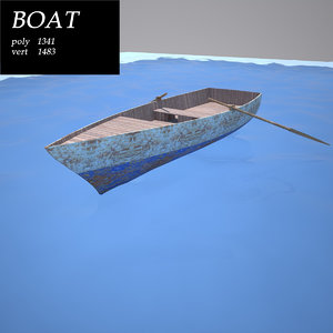 boat 3d model
