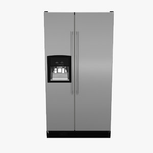 3d refrigerator model