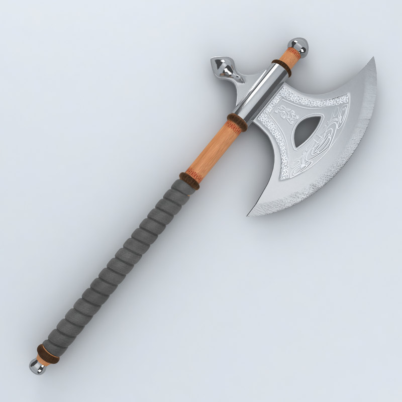 knight-axe-3d-model