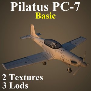 pilatus basic 3d model