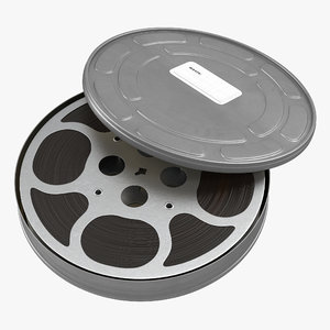 3d video film reel case