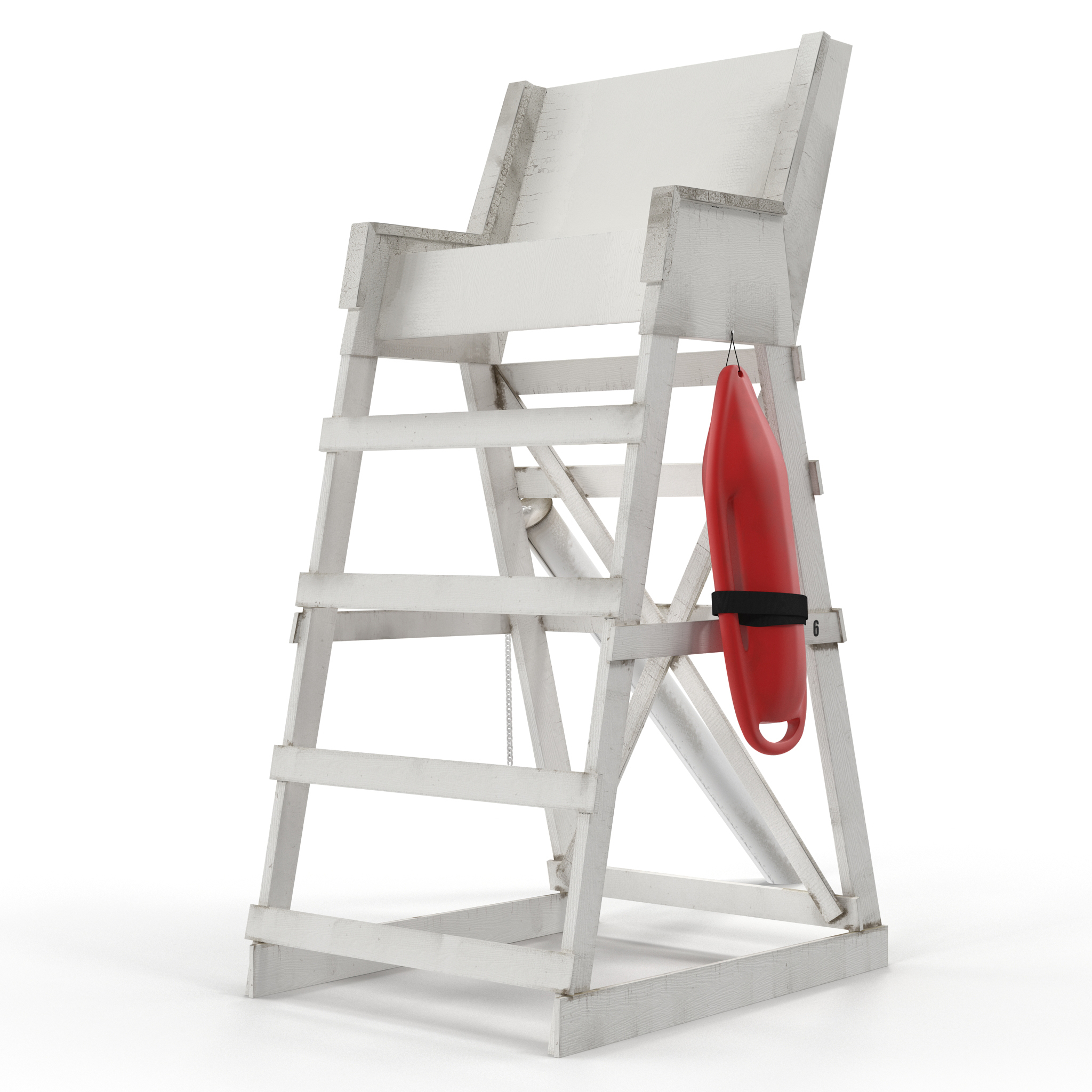 3d Model Lifeguard Chair