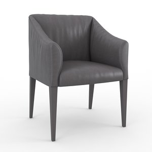3d model of marilyn durlet chair