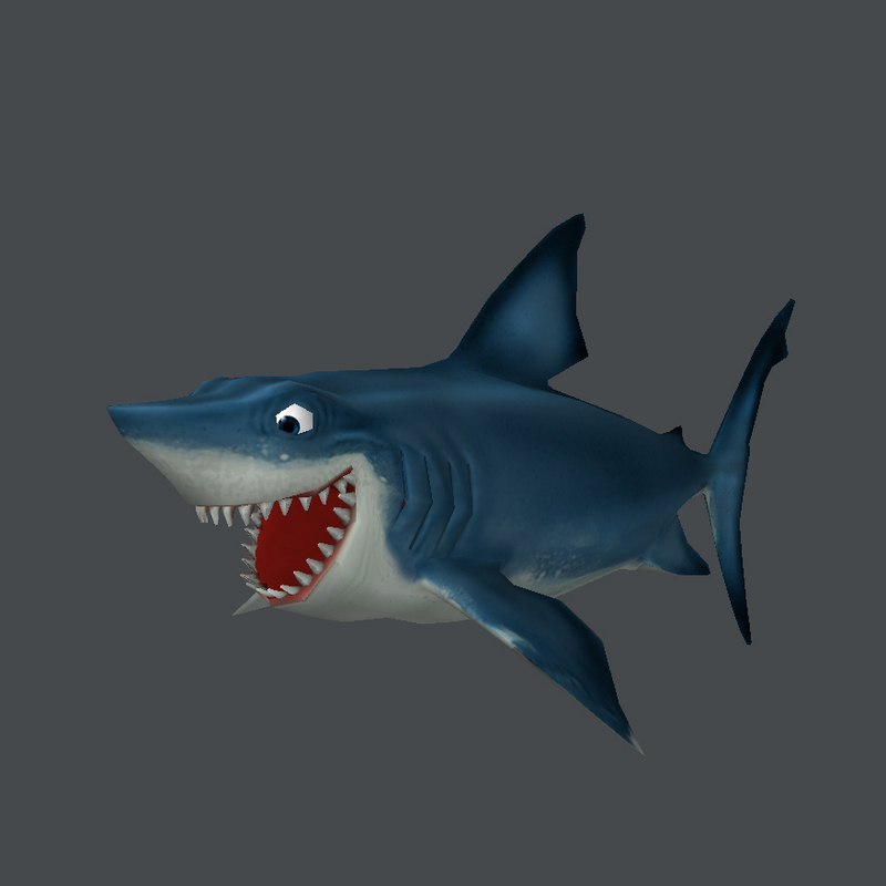 shark obj