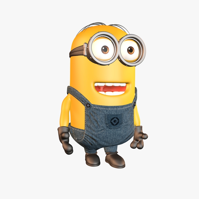 minions despicable 3d c4d