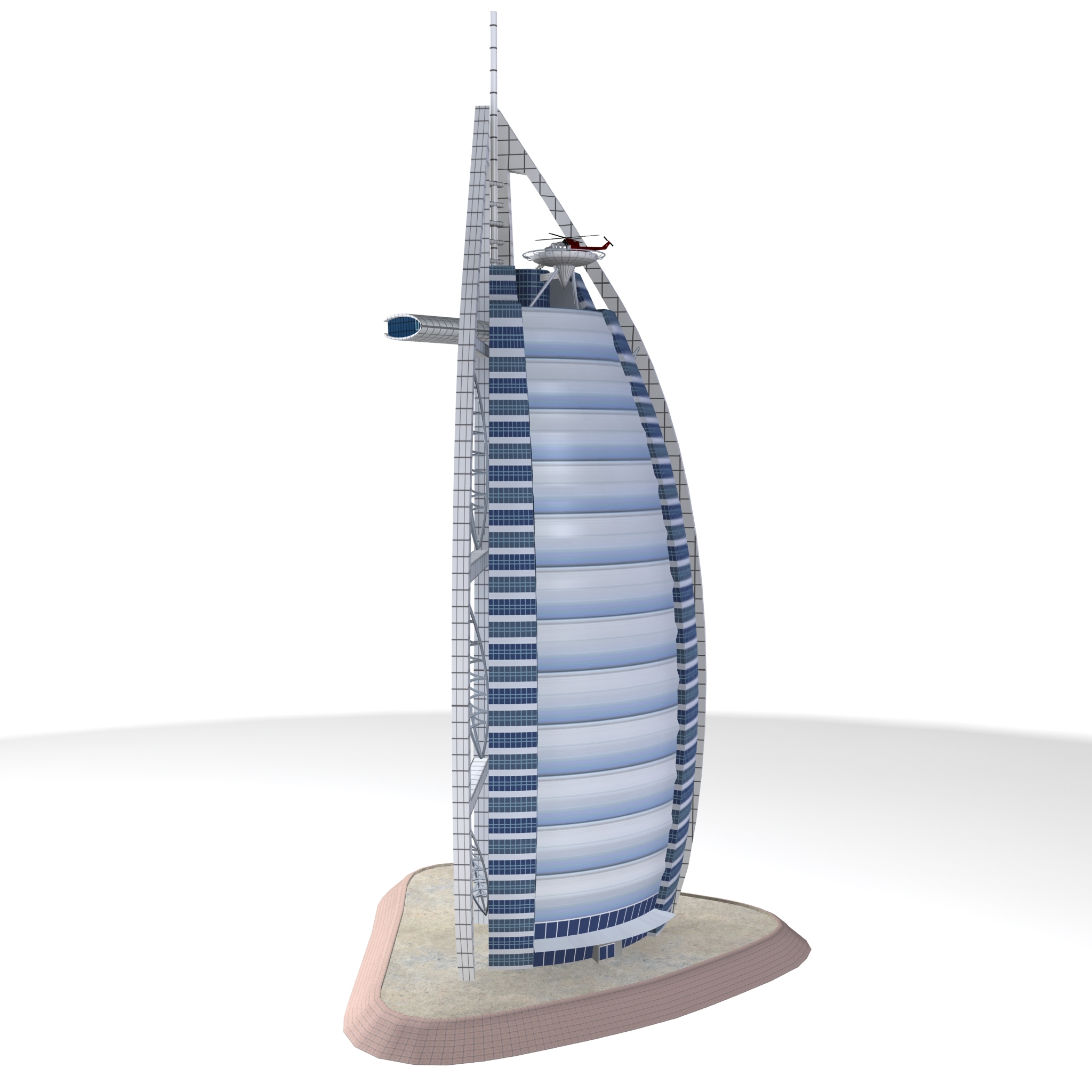 Чертежи burj al arab