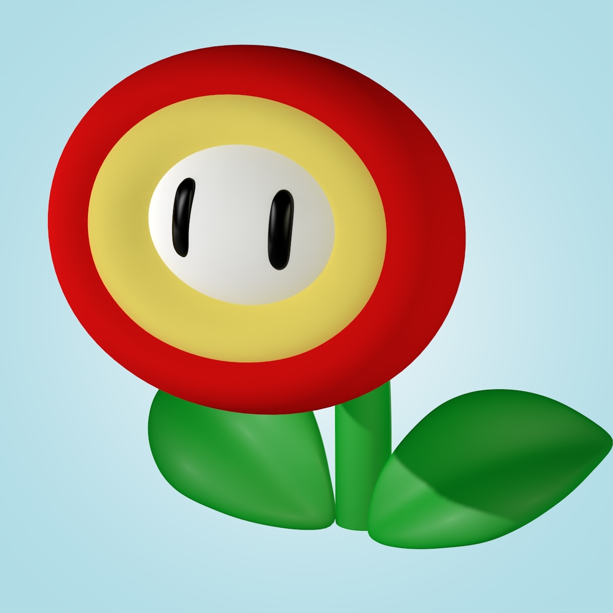 c4d super mario flower