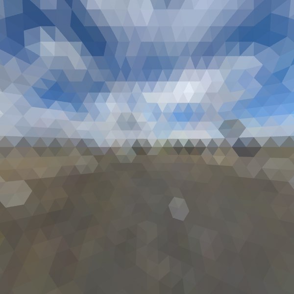 Texture skies low poly