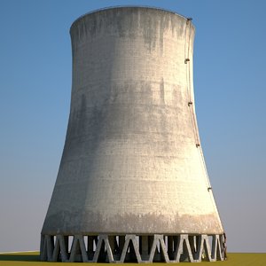 cooling tower 3d max