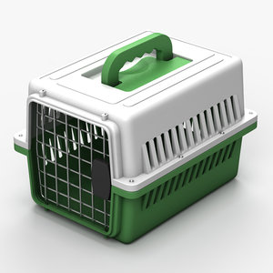 3d model pet carrier cage