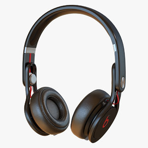 3d beats mixr headphone model
