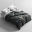 bed bedclothes clothes 3d model