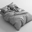 bed bedclothes clothes 3d model