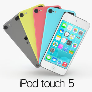 3d apple ipod touch 5