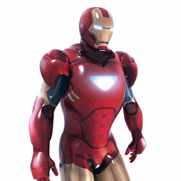 3d model iron man