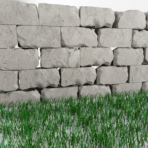 maya wall grass damaged