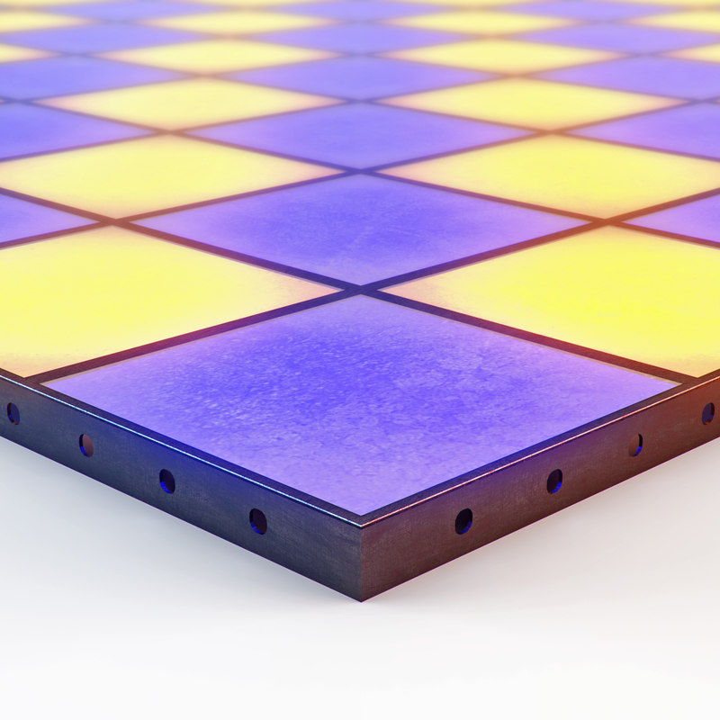 dance floor 3d model