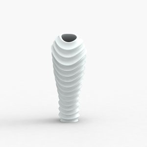 3d modern vase model