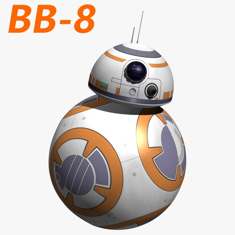 3d Model Android Star Wars