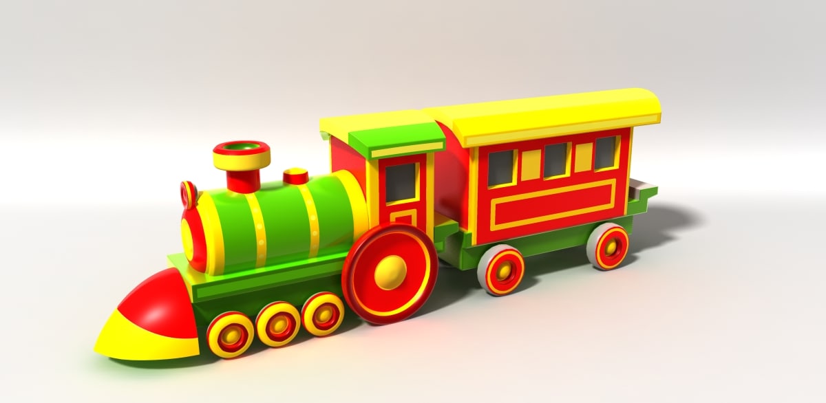 toy train cartoon