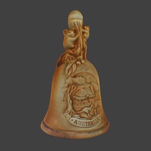 free 3ds model ceramic bell