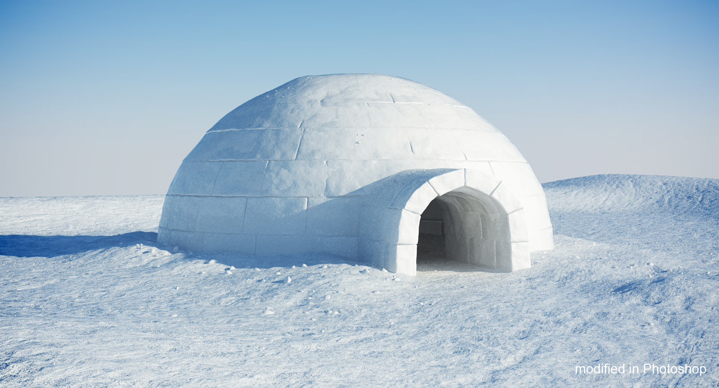 inflatable outdoor igloo