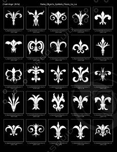 Objects_Symbols_Fleurs_De_Lis