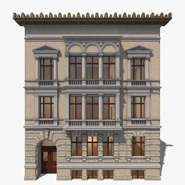 8 historic berlin residentials 3d 3ds